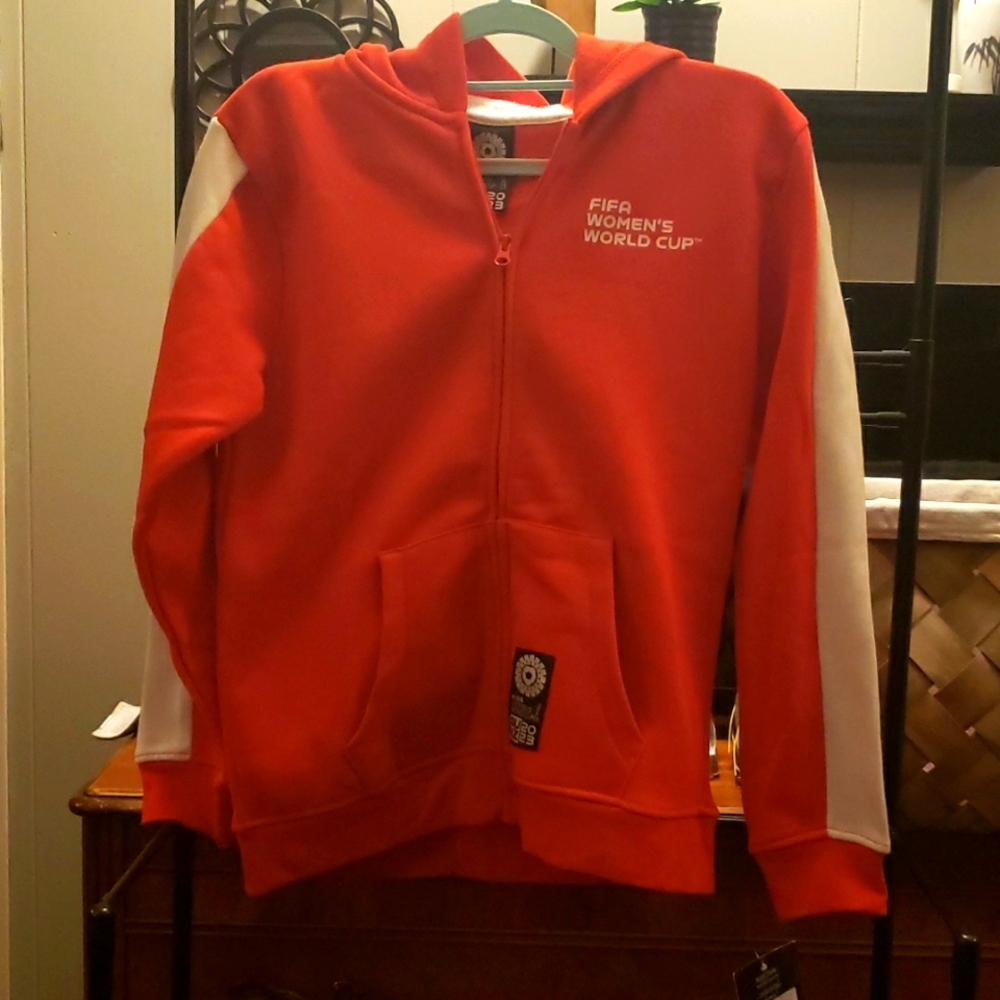 Women FIFA Women's World Cup zip up sweat jacket.